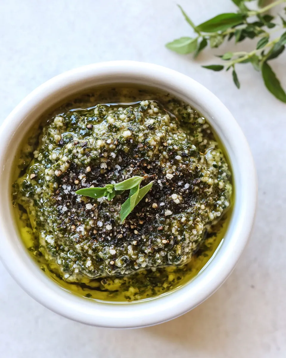 Easy Tapenade food shot