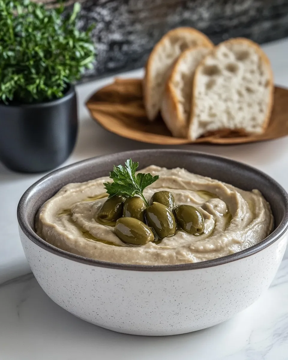 Easy Taramosalata: Greek Fish Roe Dip recipe photo