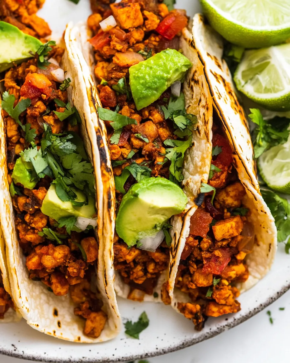 Easy Tempeh Tacos recipe photo