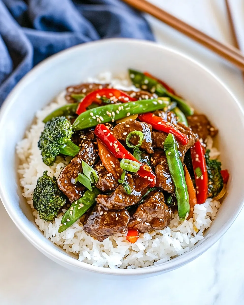 Easy Teriyaki Beef Stir Fry recipe photo