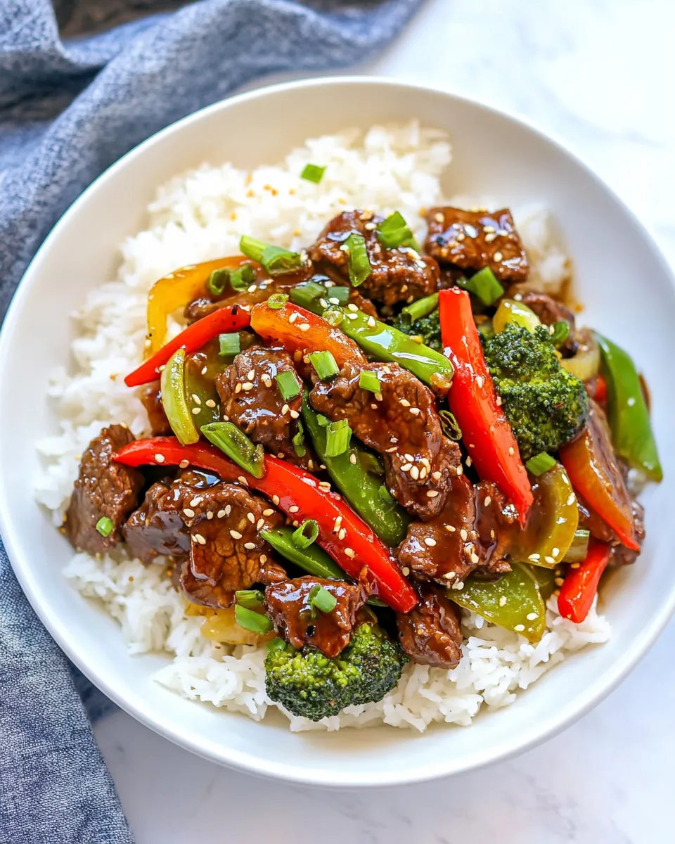 Delicious Teriyaki Beef Stir Fry dish photo