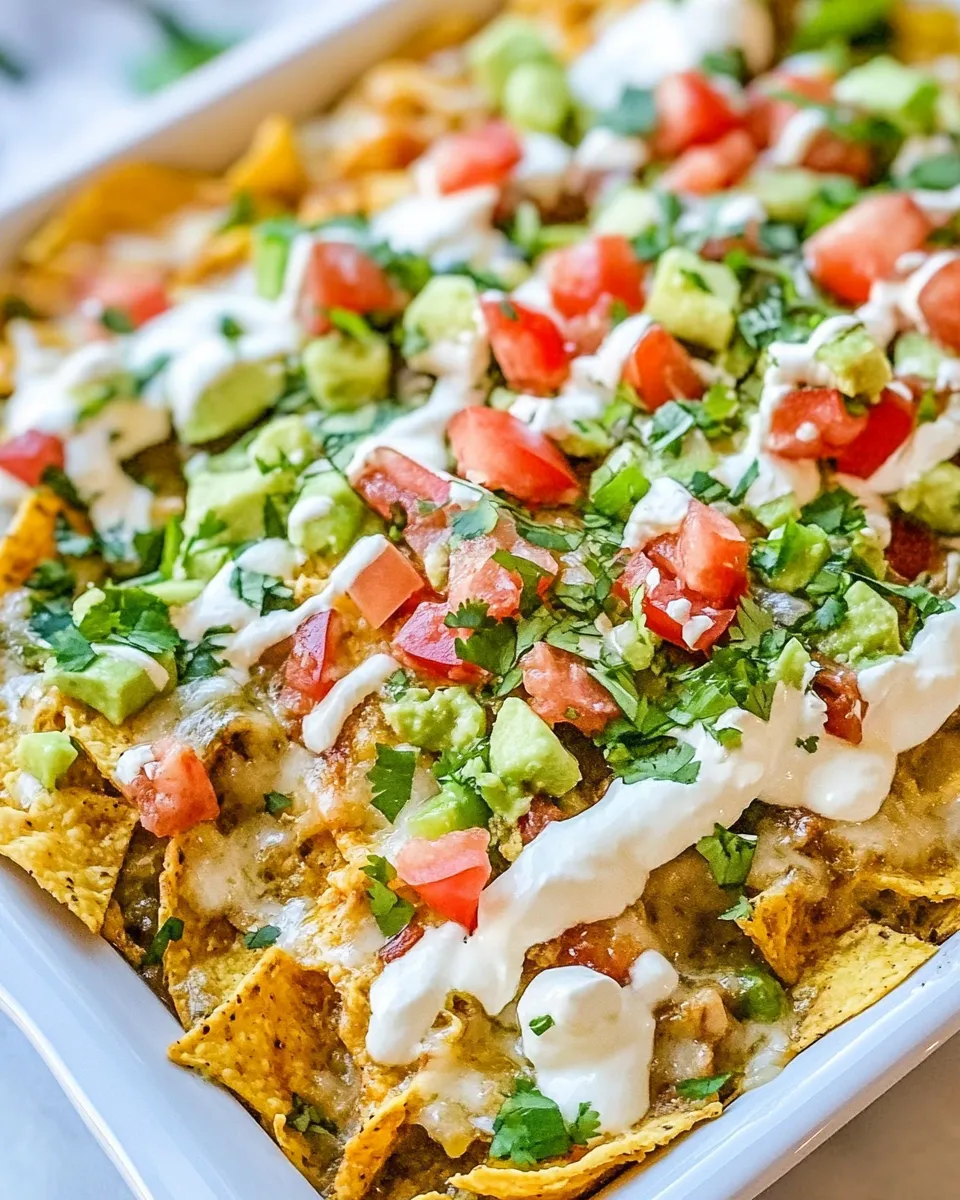 Classic Tex Mex Chilaquiles dish photo