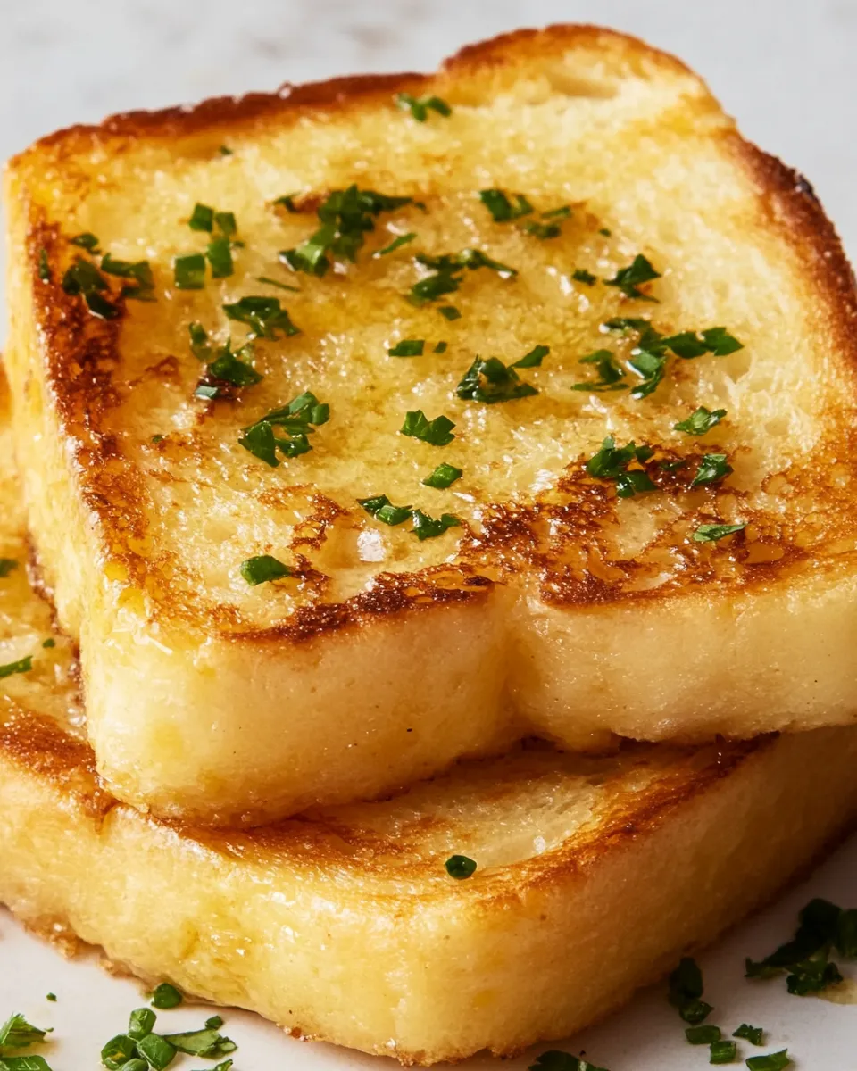 Easy Texas Toast food shot