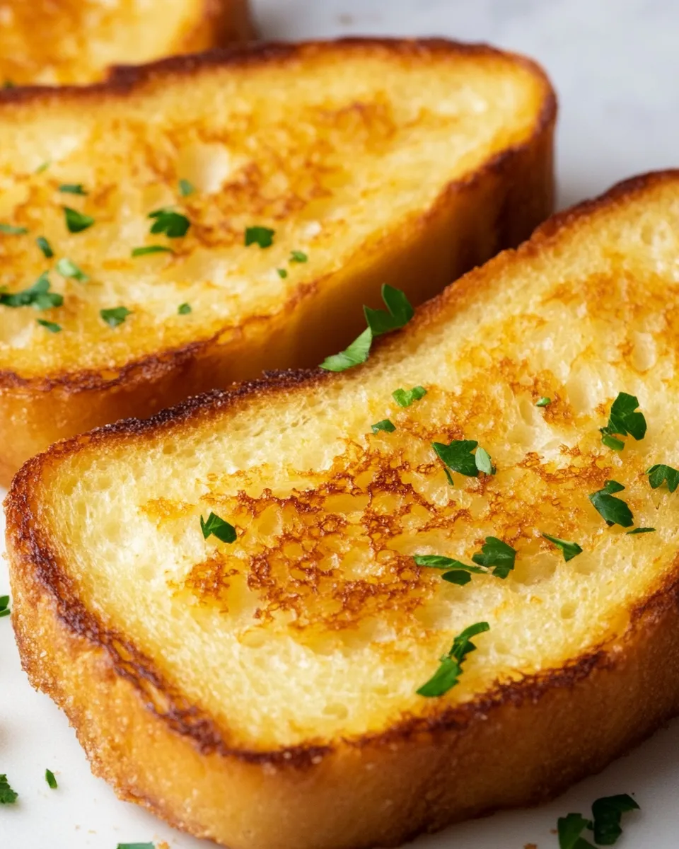 Delicious Texas Toast plate image
