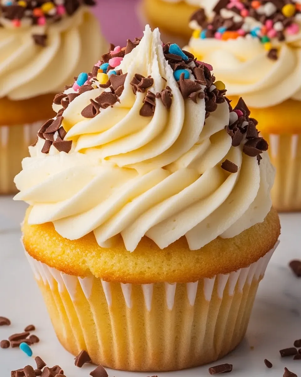Classic The Best Cake Mix Cupcakes image