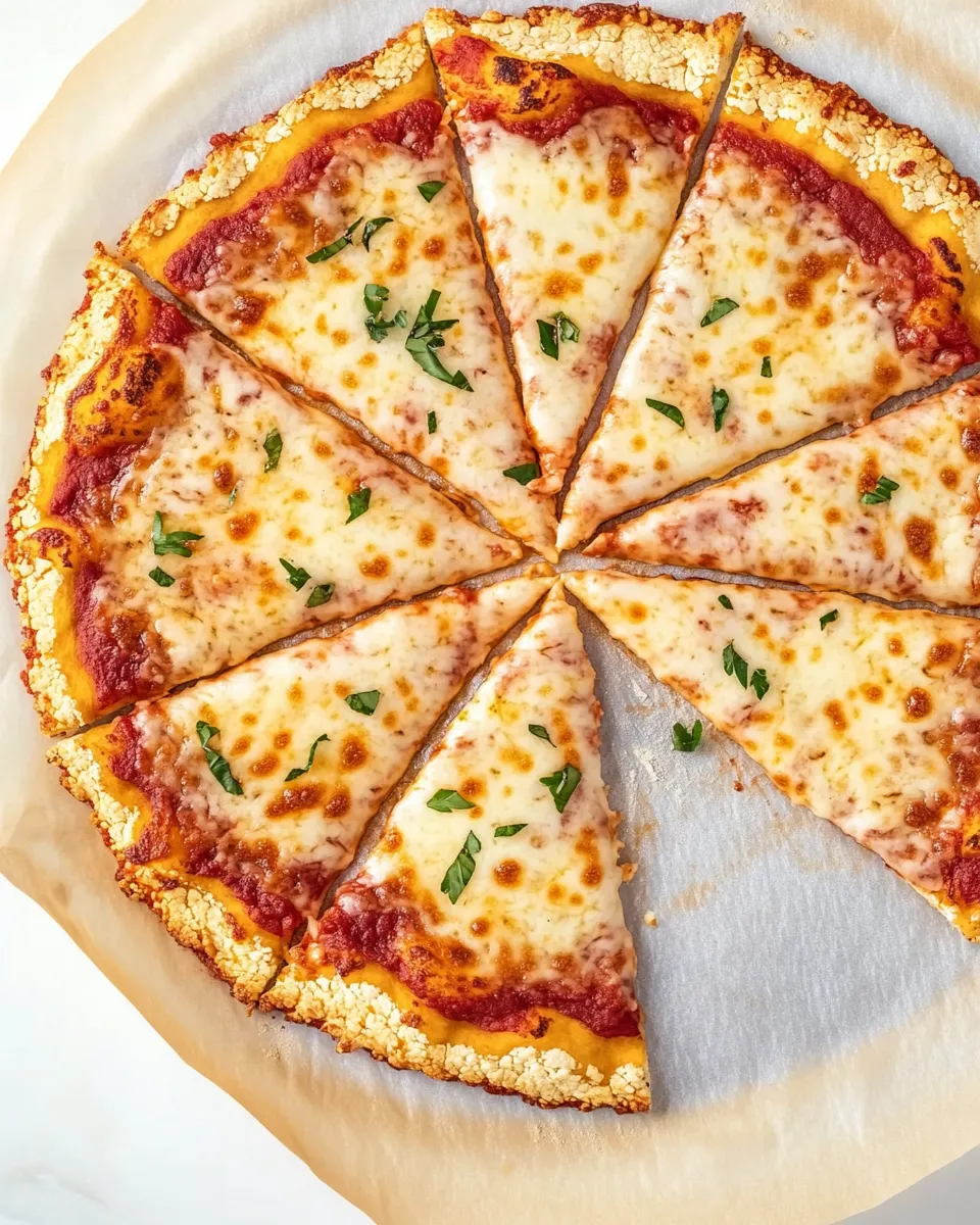 Easy The Best Cauliflower Pizza Crust recipe photo