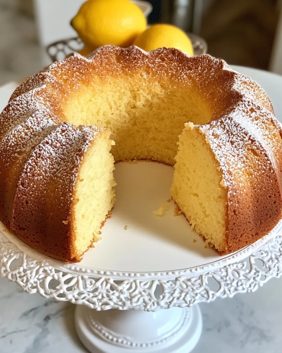 Classic The Perfect Lemon Pound Cake image