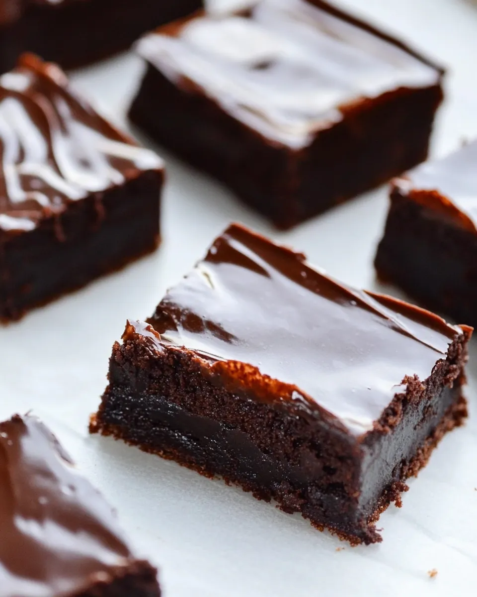 Easy The Ultimate Unbaked Brownies recipe photo