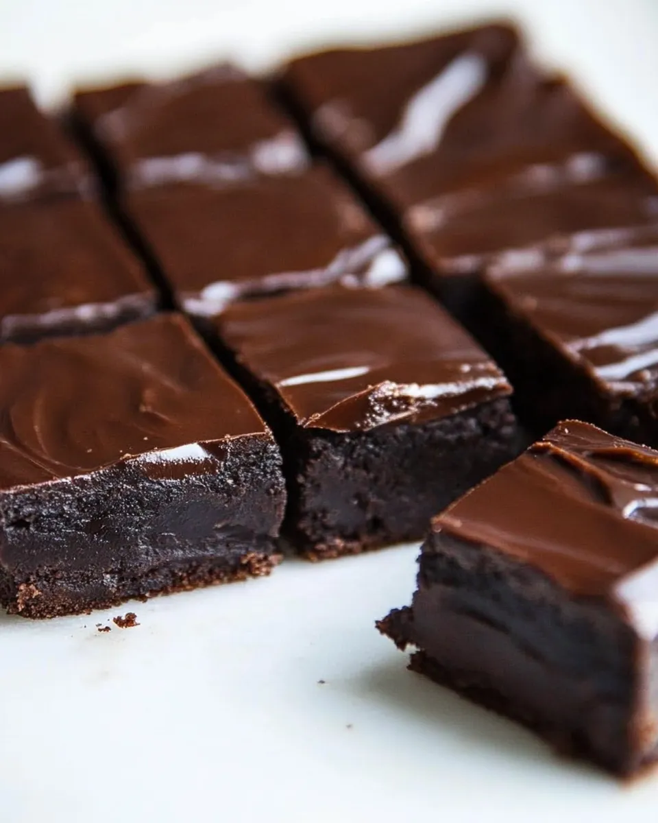 Delicious The Ultimate Unbaked Brownies dish photo