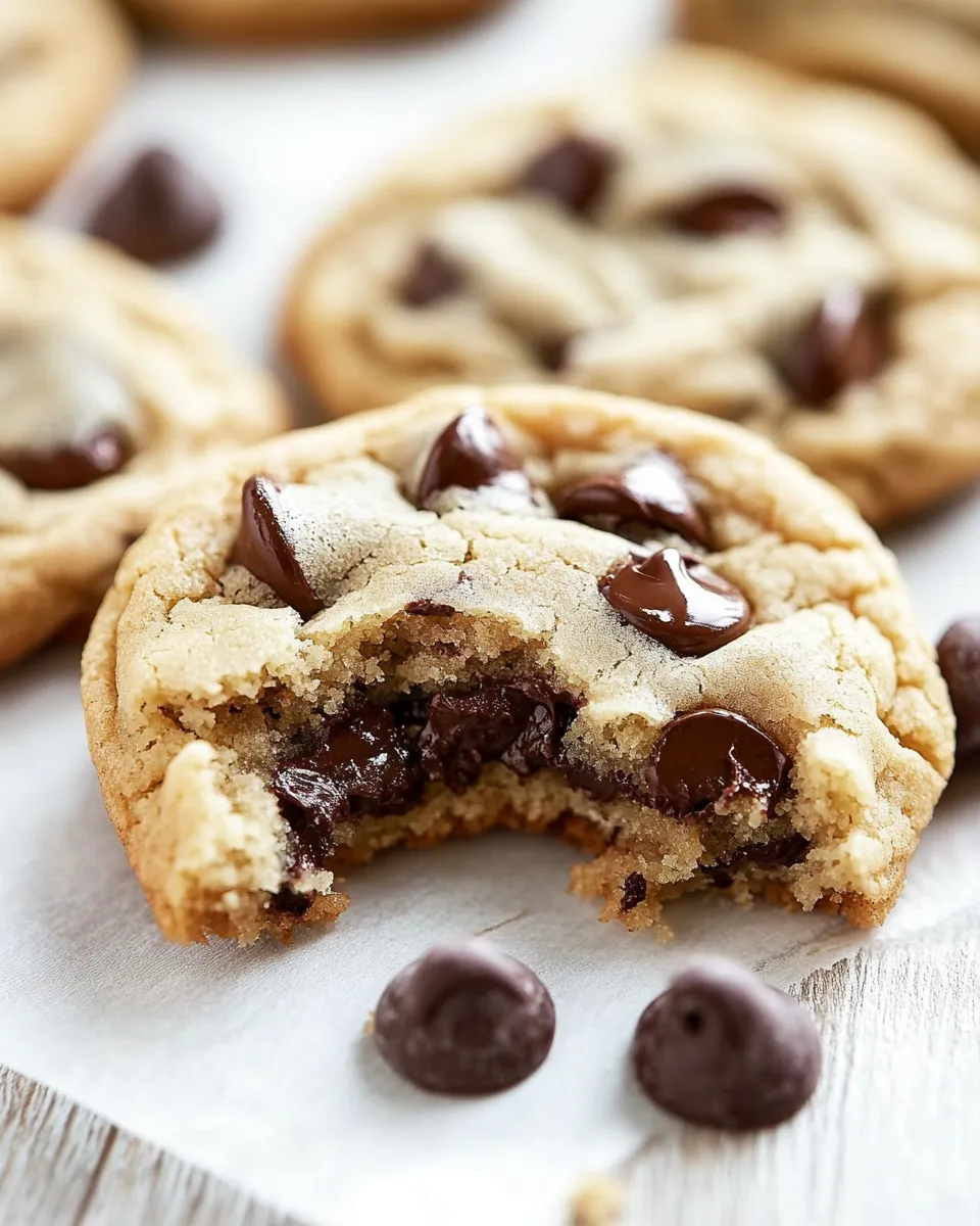 Homemade Thick and Chewy Coconut Oil Chocolate Chip Cookies photo