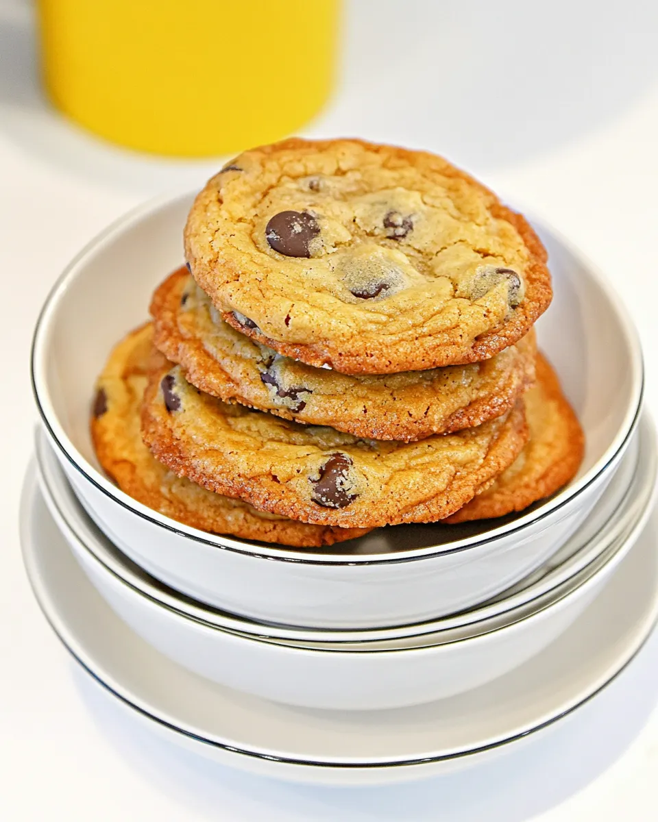 Classic Thin, Crisp Chocolate Chip Cookies image