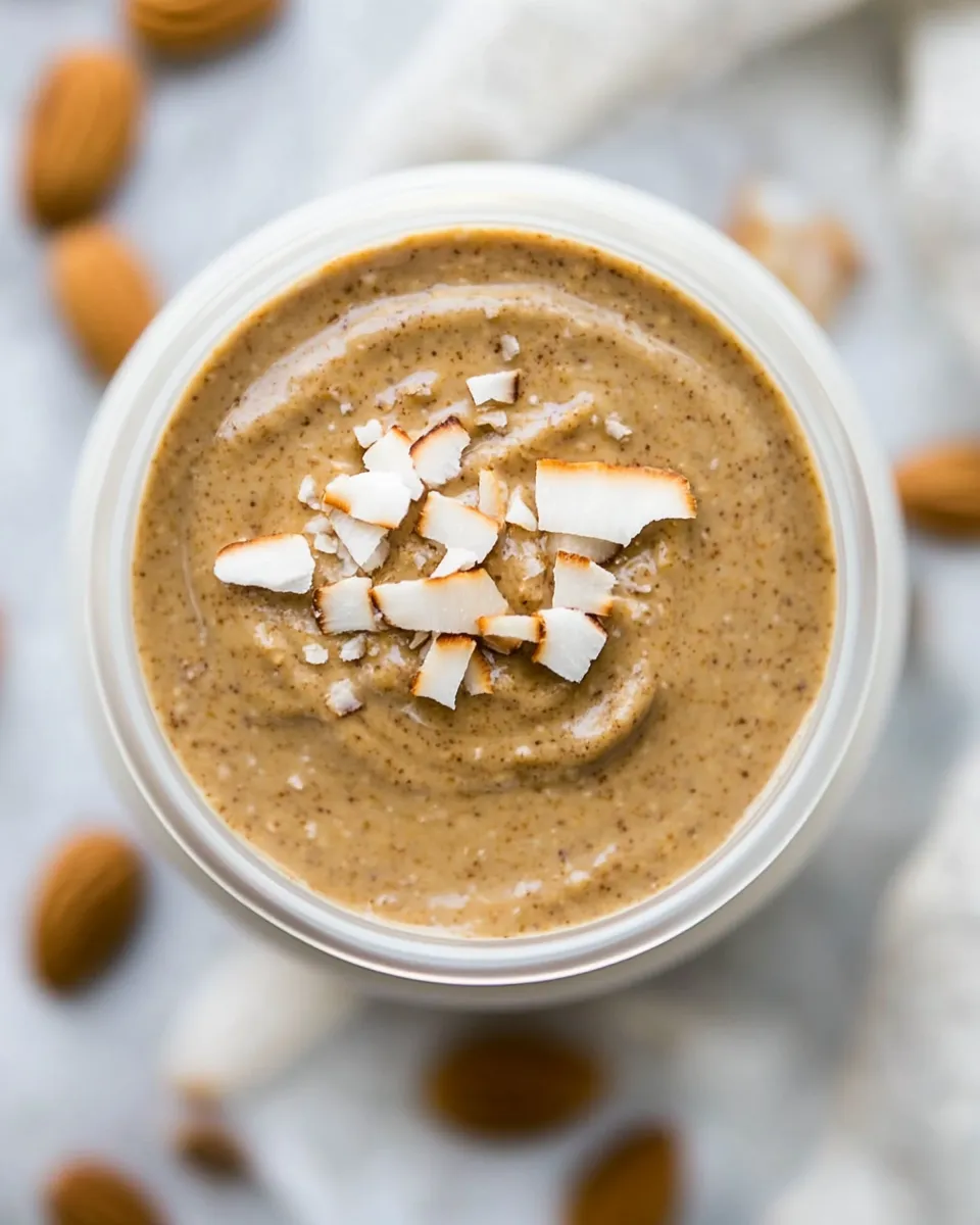 Homemade Toasted Coconut Almond Butter photo