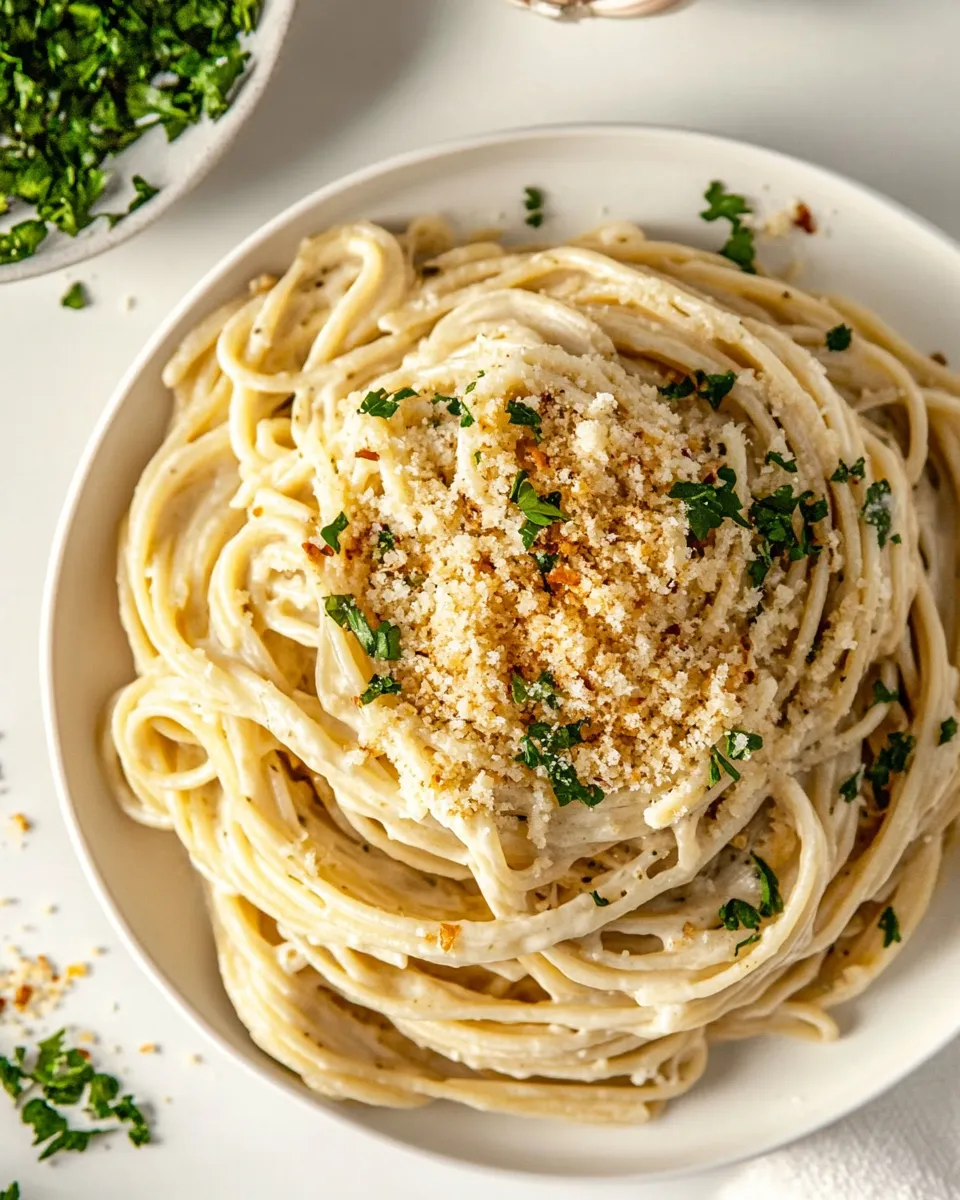 Homemade Triple Garlic Pasta recipe photo