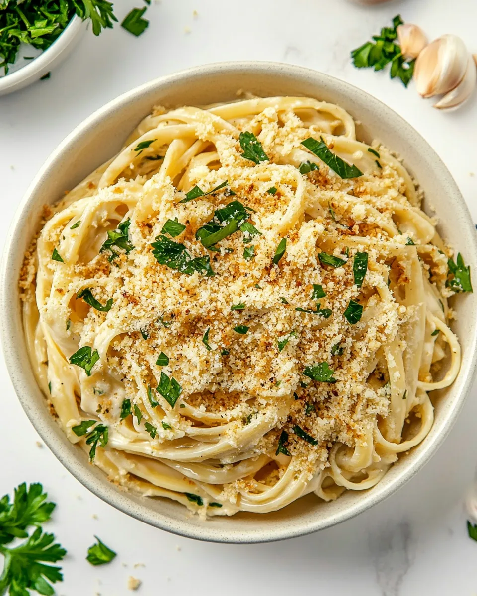Classic Triple Garlic Pasta dish photo