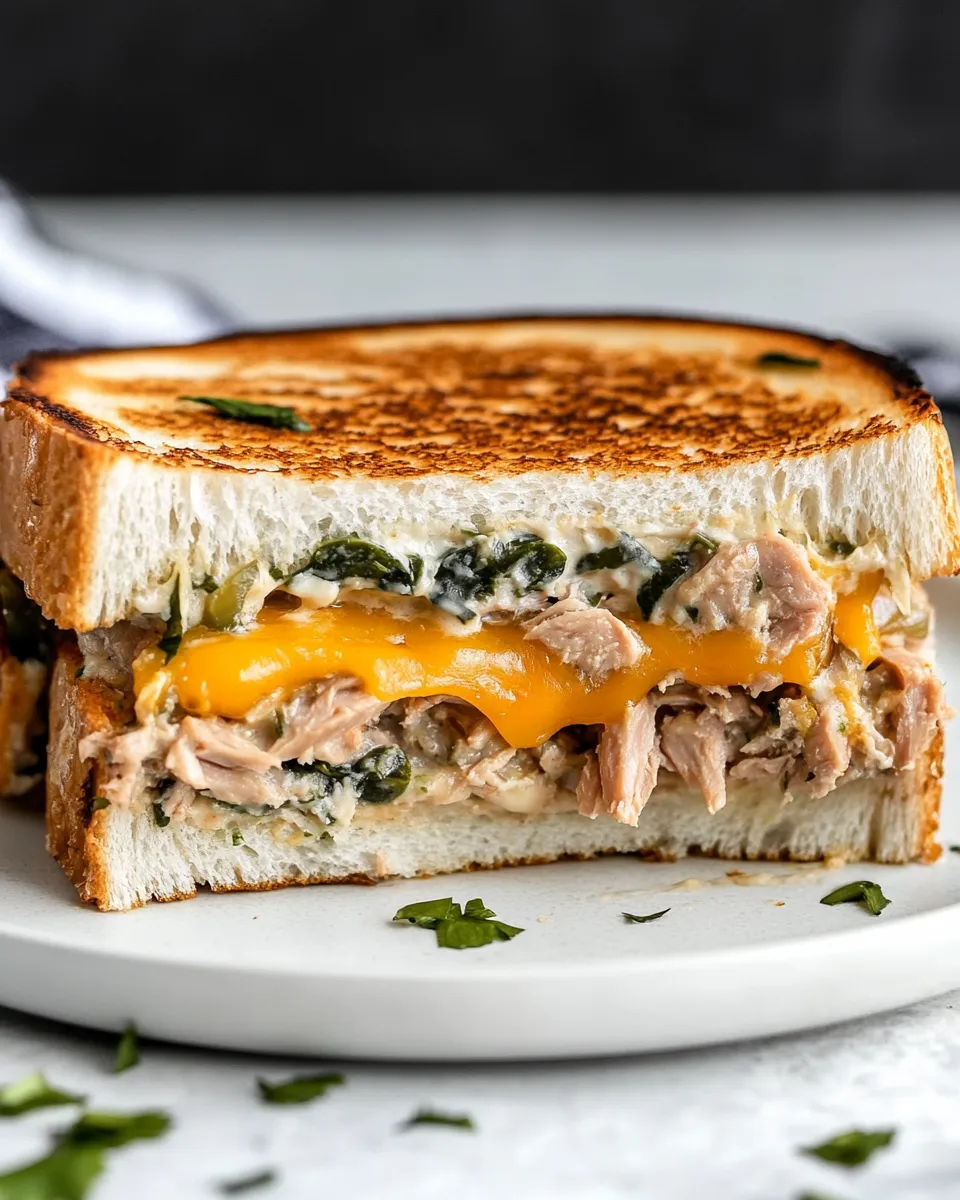 Classic Tuna Melt Recipe image