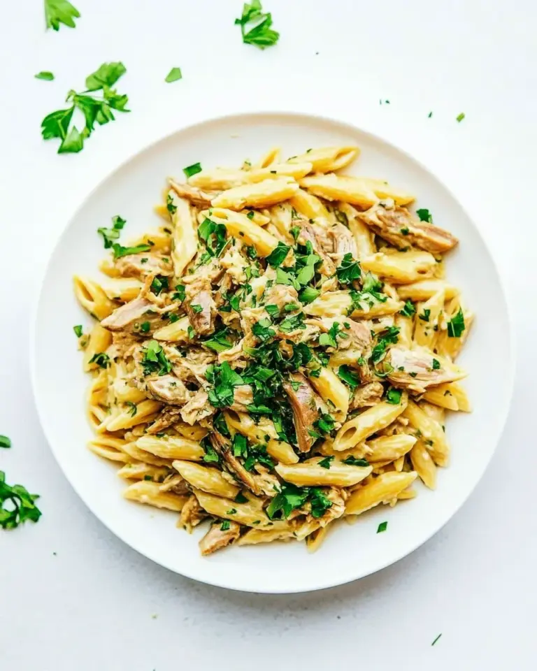 Homemade Tuna Pasta Recipe photo