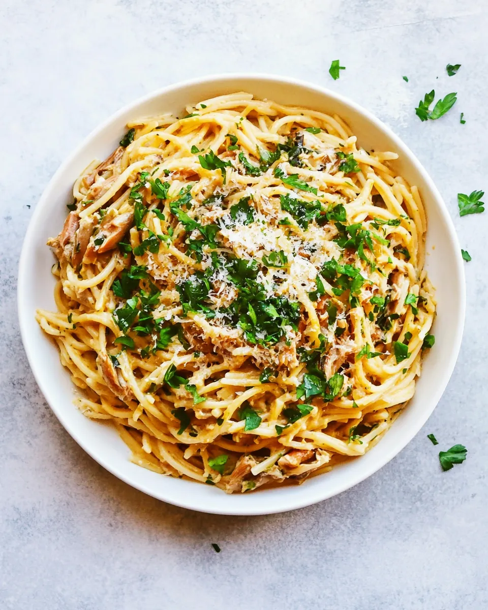 Classic Tuna Pasta Recipe image