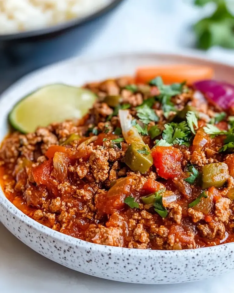 Homemade Turkey Picadillo photo