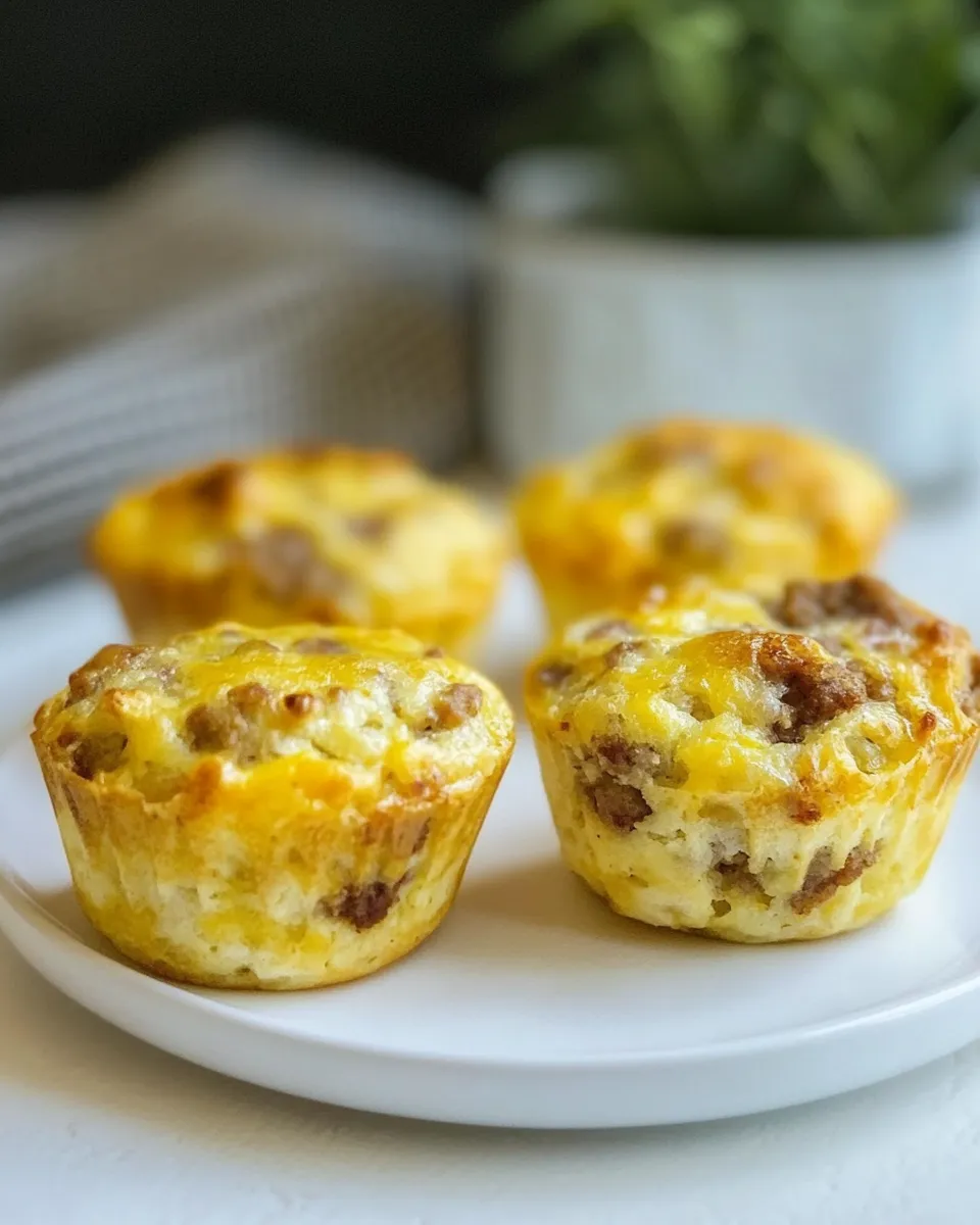 Homemade Turkey Sausage Breakfast Muffins recipe photo