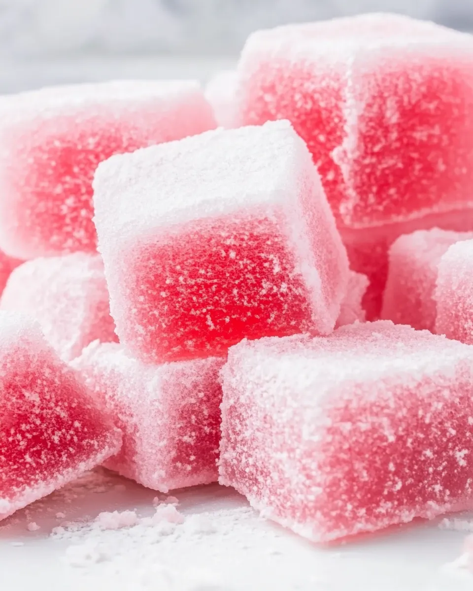 Delicious Turkish Delight Recipe dish photo