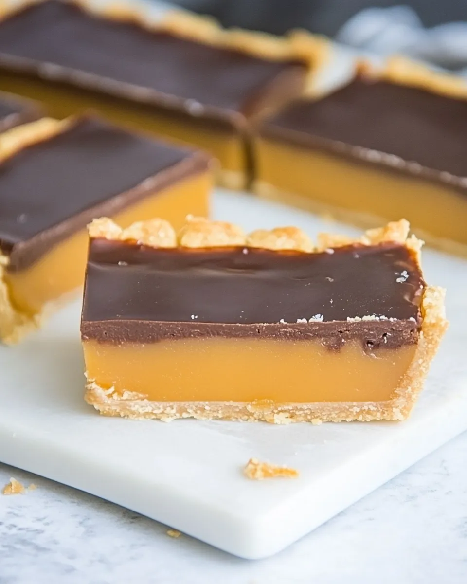 Delicious Twix [Candy Bar] Tart shot