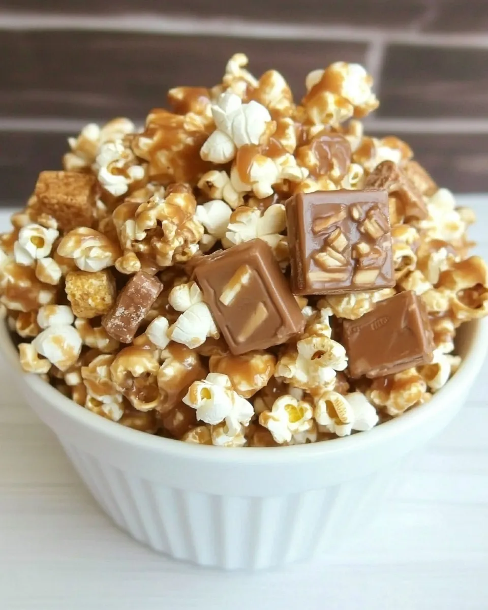 Classic Twix Caramel Popcorn dish photo