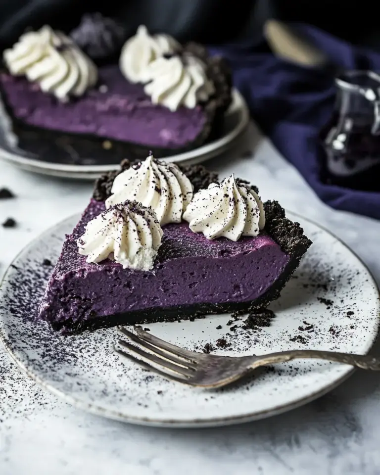 Homemade Ube & Coconut Cream Pie photo