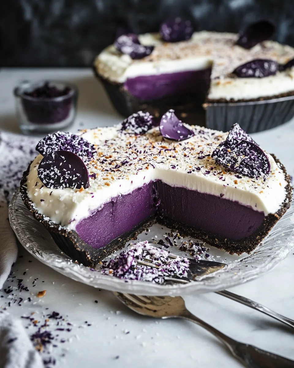 Classic Ube & Coconut Cream Pie image