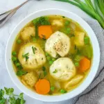Homemade Vegan Dumpling Soup photo