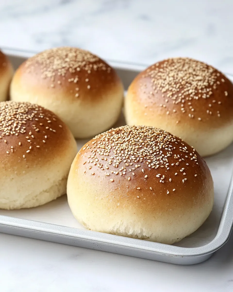 Delicious Vegan Hamburger Buns dish photo