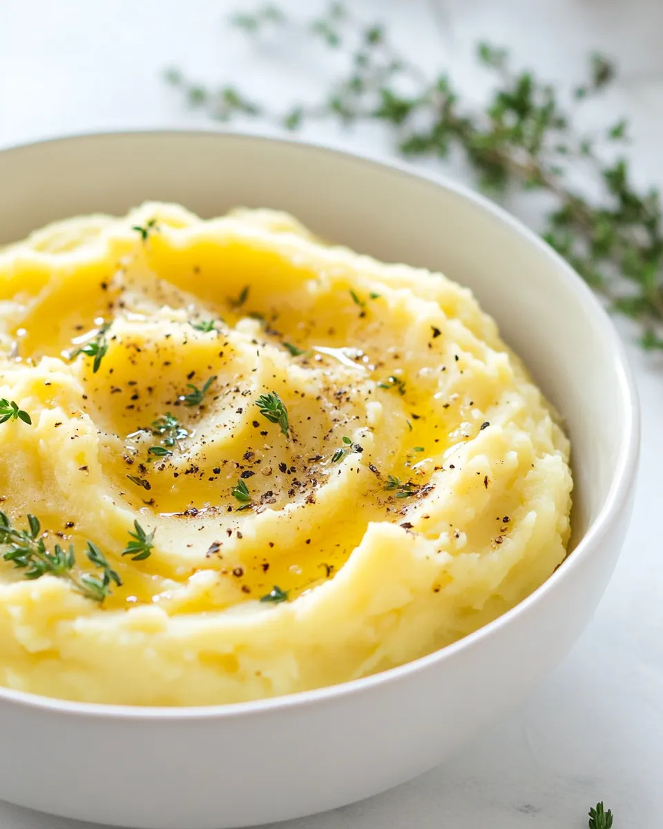 Classic Vegan Mashed Potatoes image