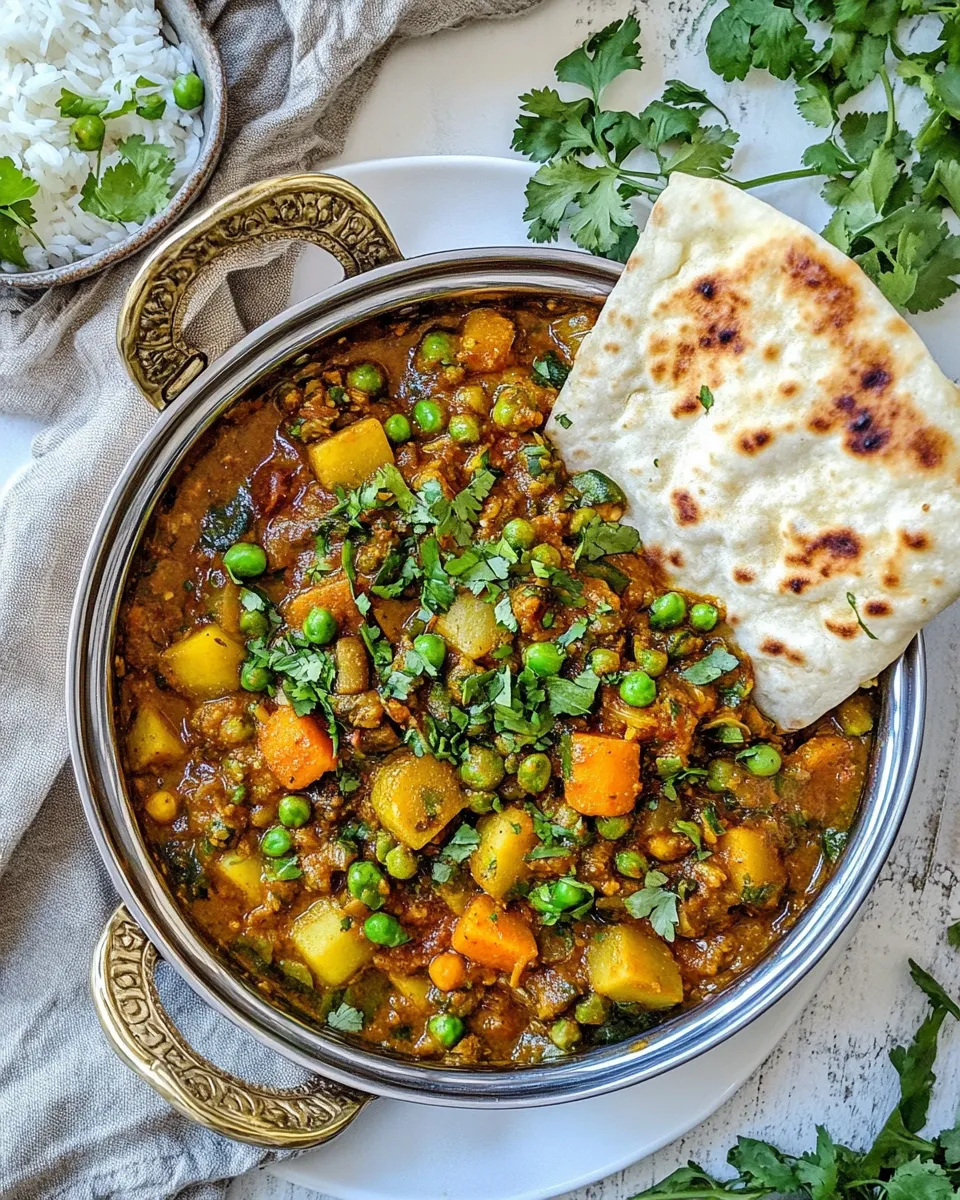 Classic Vegetable Korma (in 30 Mins) recipe image