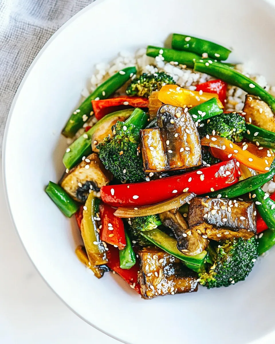 Homemade Vegetable Stir-Fry photo