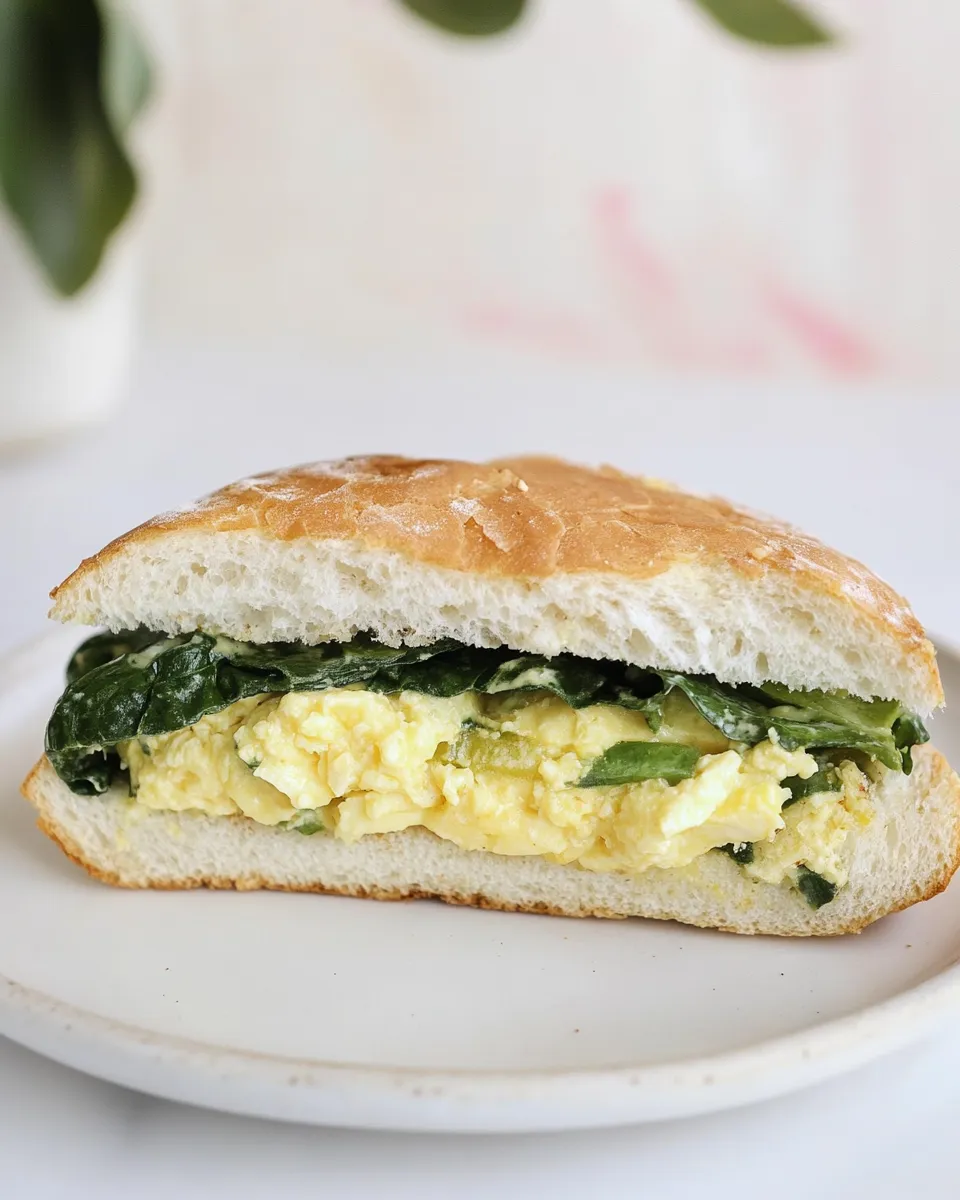 Classic Vegetarian Breakfast Sandwich dish photo