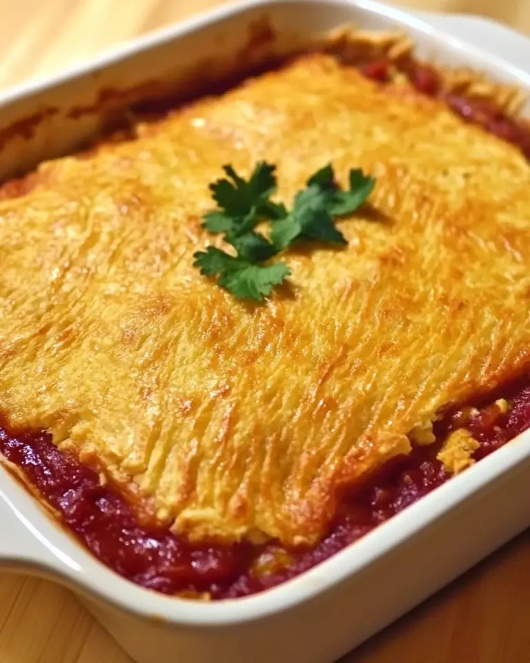 Homemade Vegetarian Tamale Pie recipe photo