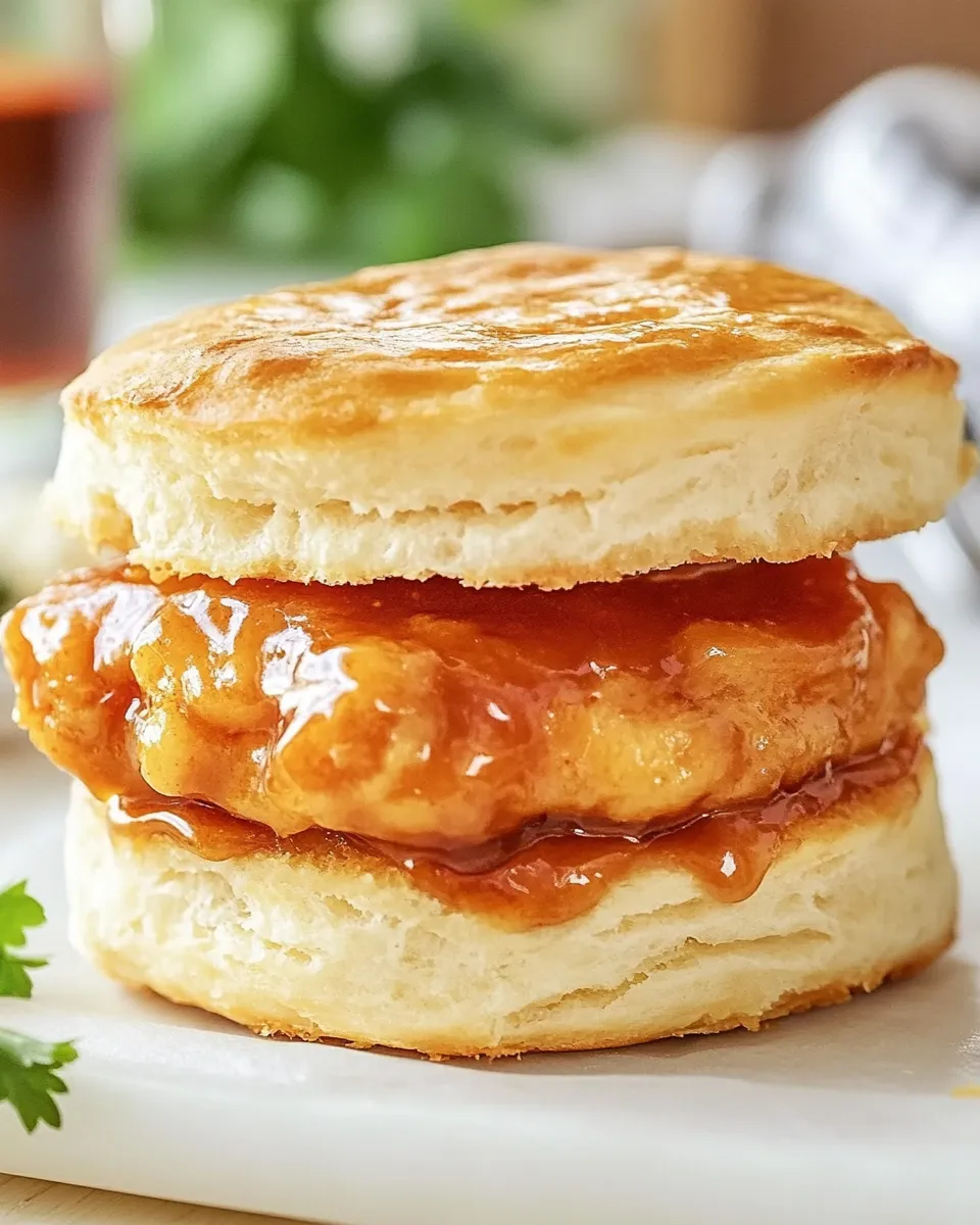 Easy Wendys Honey Butter Chicken Biscuit Easy Copycat Recipe recipe photo