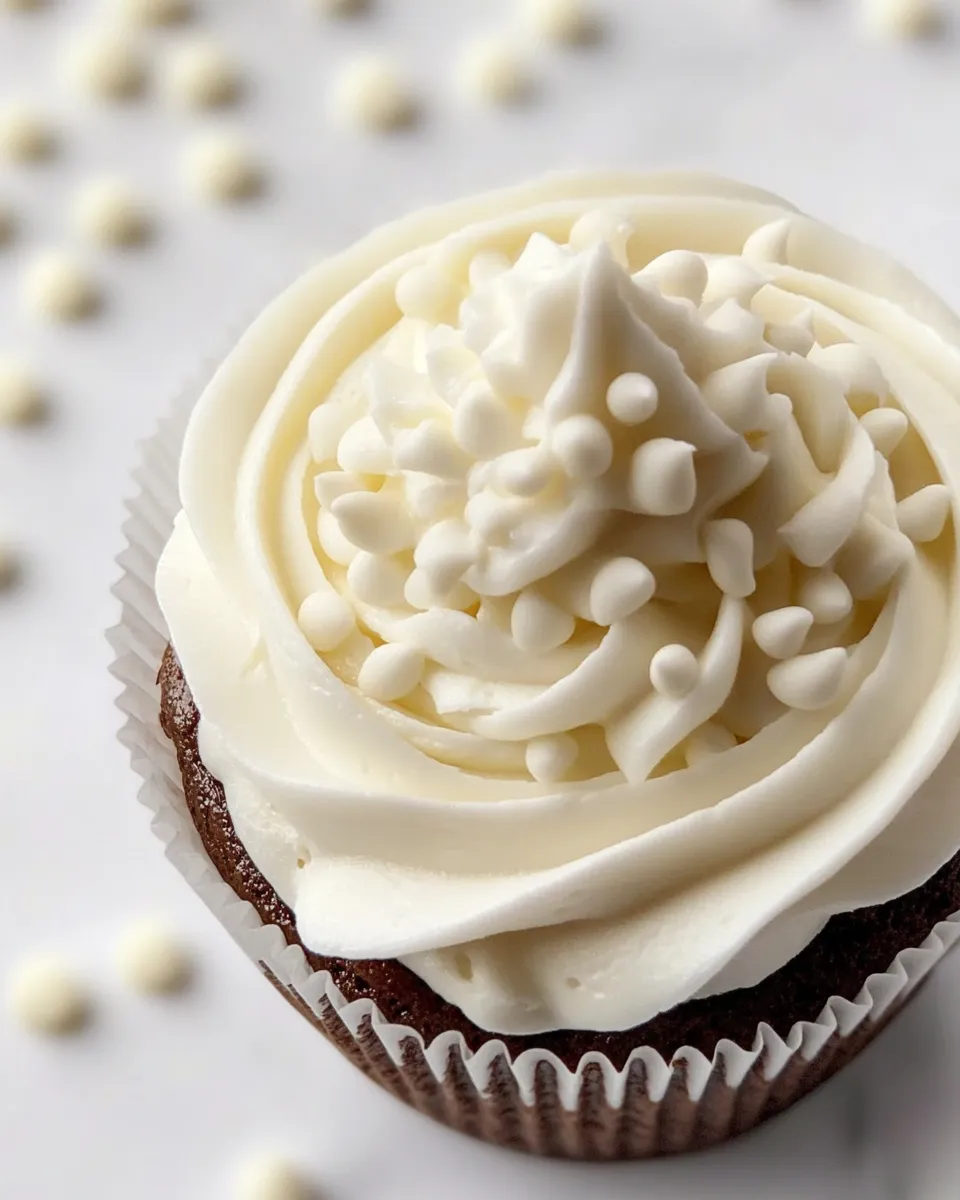 Delicious White Chocolate Buttercream shot