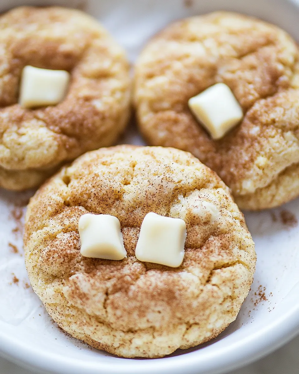 Homemade White Chocolate Chip Snickerdoodles photo
