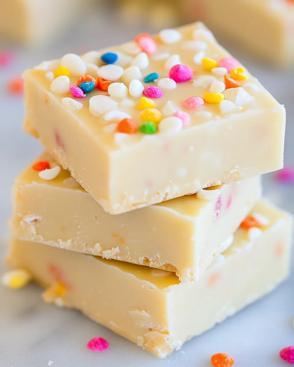 Easy White Chocolate Fudge Recipe picture
