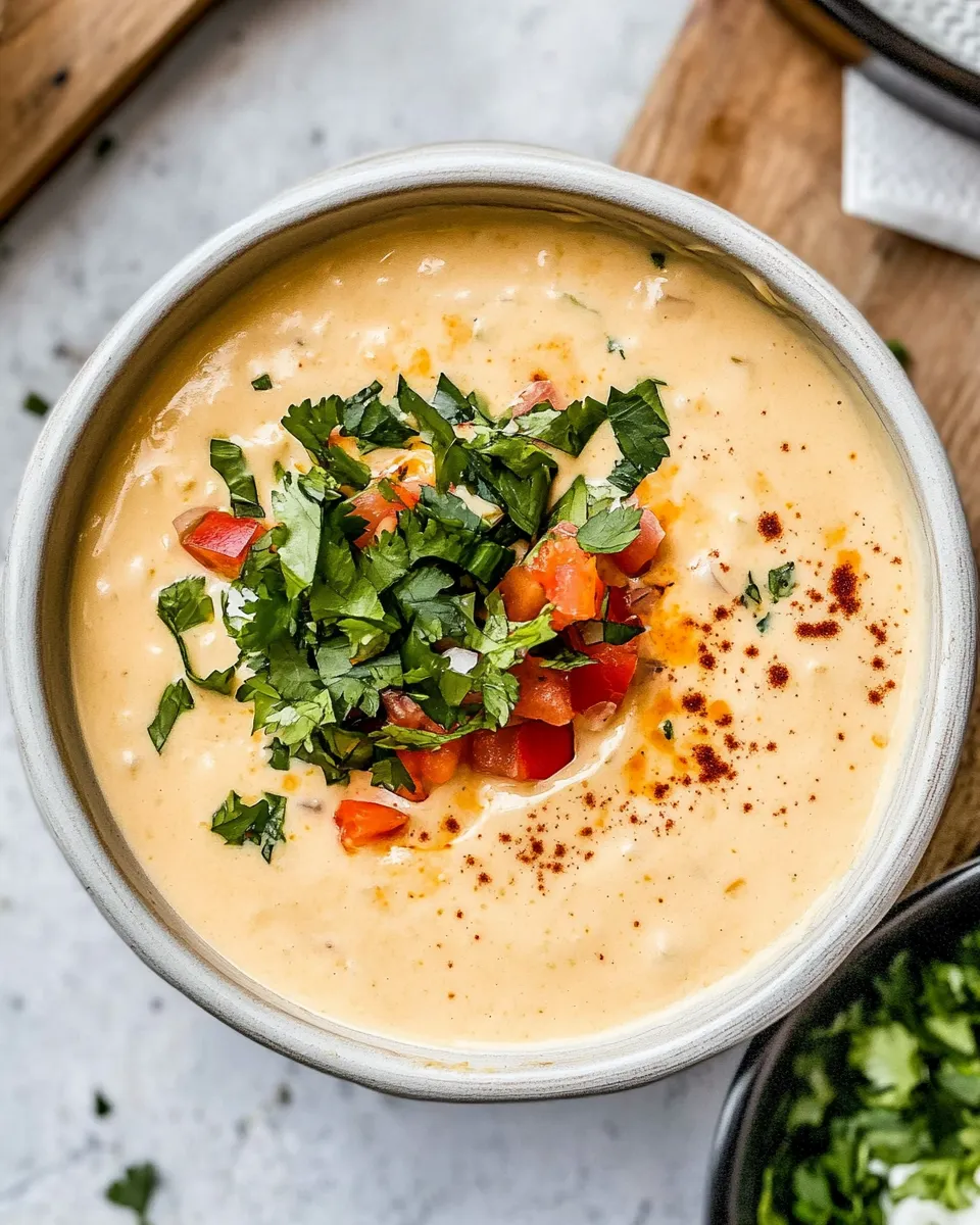 Delicious White Queso Recipe dish photo